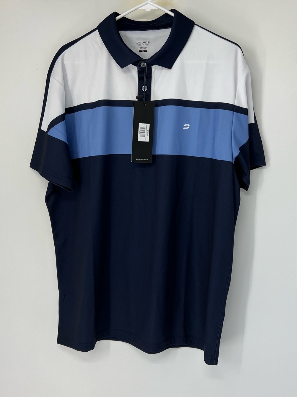 Druids NWT men’s XL golf polo shirt
